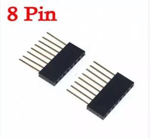 Pin Female 11mm Tall Stackable Header Connector