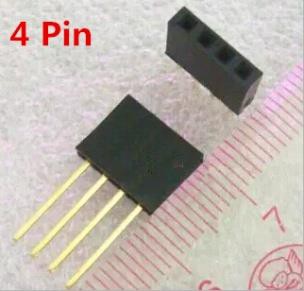 Pin Female 11mm Tall Stackable Header Connector