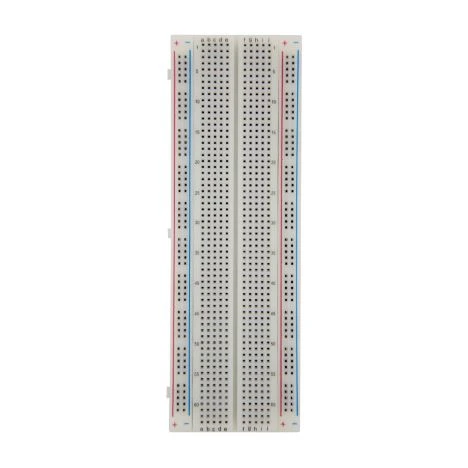 830 Ponits Big Breadboard MB-102 5.6x16.5x0.85cm su raudona mėlyna linija spausdinta